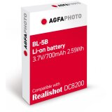 AgfaPhoto batterie de rechange pour appareil photo numérique DC8200