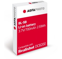 AgfaPhoto batterie de rechange pour appareil photo numérique DC8200