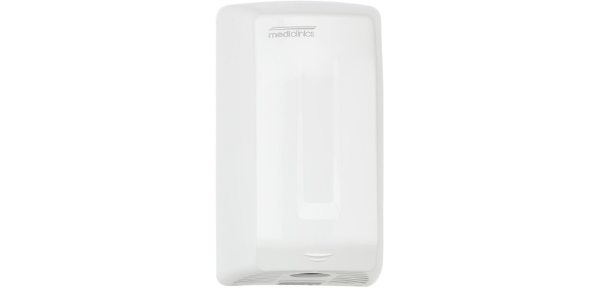 Mediclinics hand dryer M04A, automatic, plastic, white