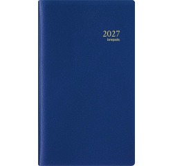Brepols Notaplan Genova 6 langues, bleu 2027