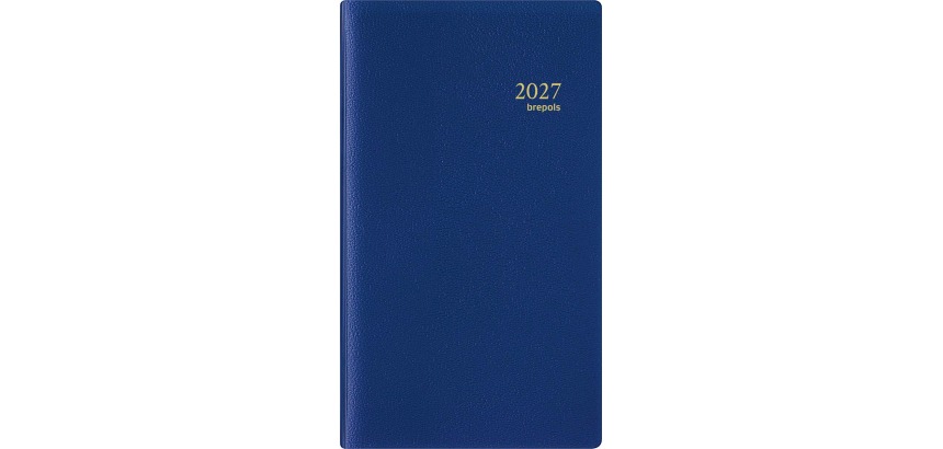 Brepols Notaplan Genova 6 Sprachen, Blau 2027