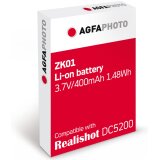 AgfaPhoto batterie de rechange pour appareil photo numérique DC5200