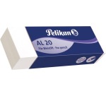 Pelikan gomme AL20, blanc, boîte de 20 pièces