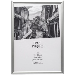 Inspire by Hampton Frames cadre photo aluminium, ft A5, argent