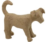 Décopatch dog, papier-mâché
