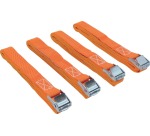 3.6 m x 25 mm lashing strap, pack of 4 pieces