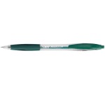 BIC Atlantis Classic Grip Click Medium Ballpoint Pen Green