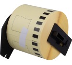 Brother QL compatible tape, width: 62 mm, white paper, removable