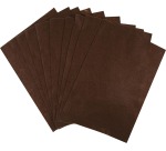 Bouhon felt paper A4, pack of 10 sheets, brown
