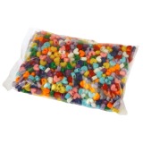 Bouhon perles, coeur, plastique, 1000 pièces, assorti