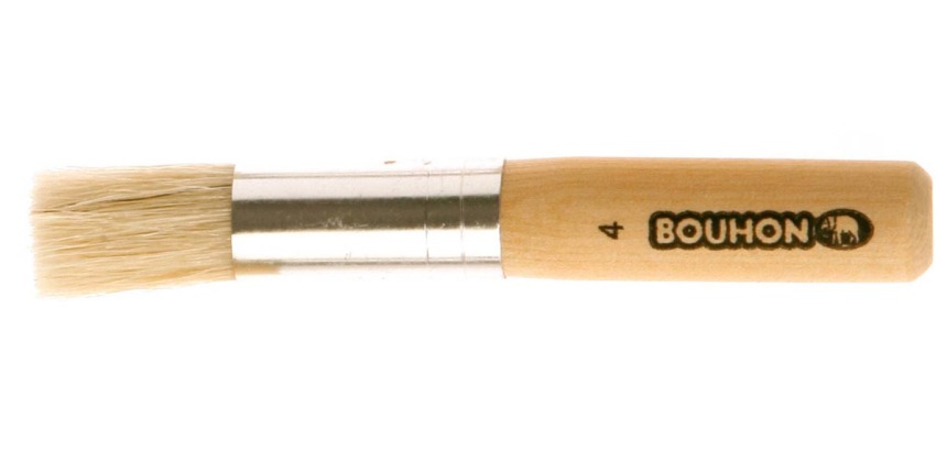 Bouhon pinceau à pocher court nr 4