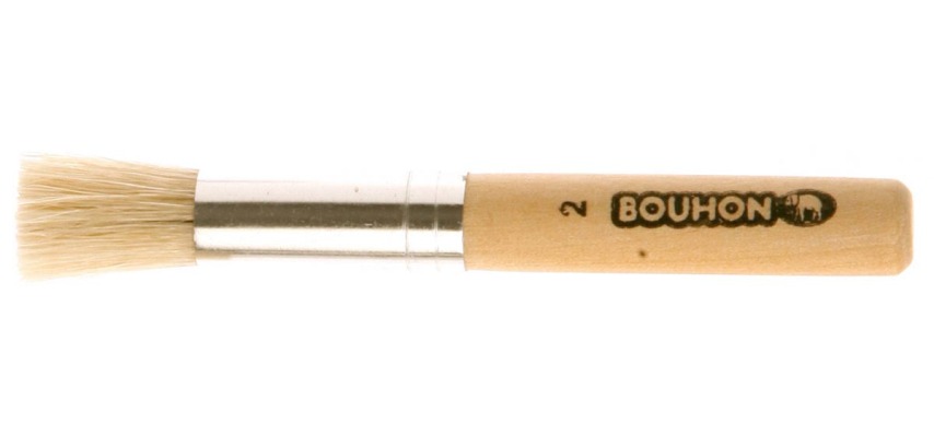 Bouhon short stippling brush no. 2