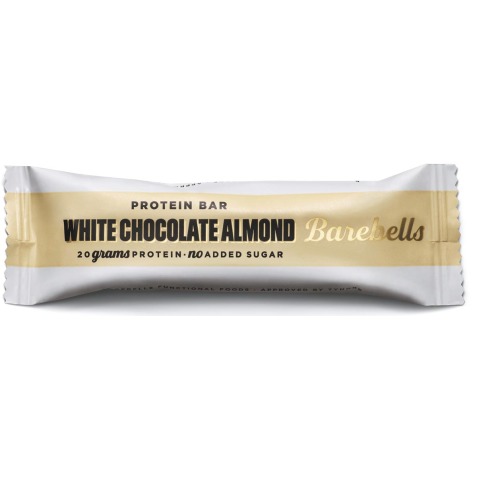 Barebells reep Original White Chocolate Almond, 55 g, paquet de 12 pièces
