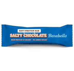 Barebells reep Soft Salty Chocolate, 55 g, pak van 12 stuks
