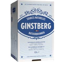 Ginstberg Eau Plate, bag in box 10 litre