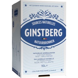 Ginstberg Plat Water, bag in box 10 liter