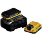 Stanley FatMax paquet de démarrage: chargeur 2A + 2 x batterie 18V 2.0AH lithium-ion