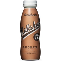 Barebells milkshake chocolat, 33 cl, paquet de 8