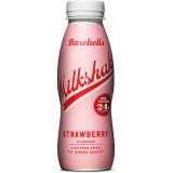 Barebells milkshake aardbei, 33 cl, pak van 8