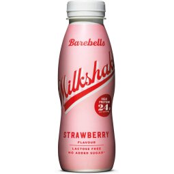 Barebells milkshake fraise, 33 cl, paquet de 8