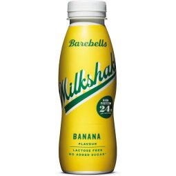 Barebells milkshake banane, 33 cl, paquet de 8