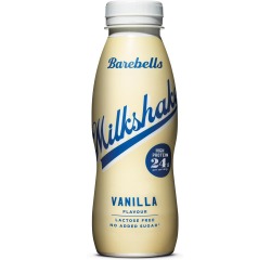 Barebells milkshake vanille, 33 cl, paquet de 8
