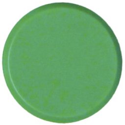 Bouhon aimants, 10 mm, vert, paquet de 10 pièces
