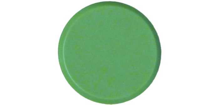 Bouhon magneten, 10 mm, groen, pak van 10 stuks