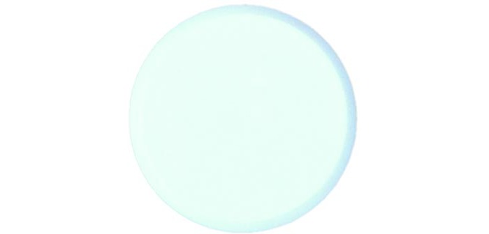 Bouhon aimants, 10 mm, blanc, paquet de 10 pièces