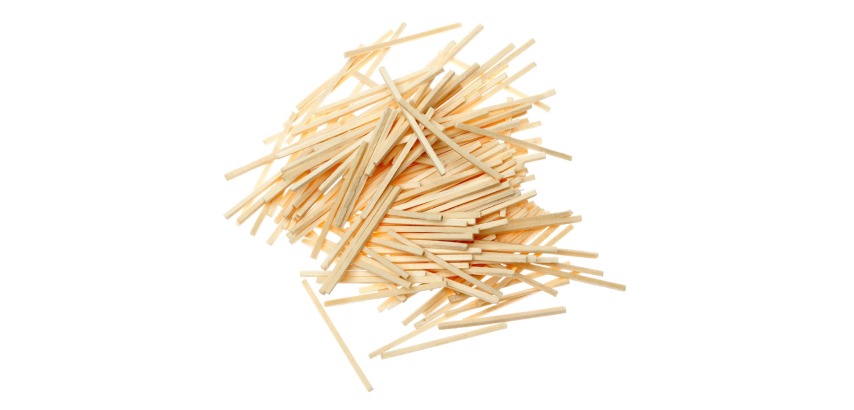 Bouhon wooden matchstick, pack of 1000 pieces