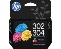 HP 302/304 Dreifarbige Original-Tintenpatrone