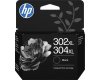 Echte schwarze HP 302XL/304XL Tintenpatrone
