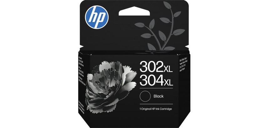 Echte schwarze HP 302XL/304XL Tintenpatrone