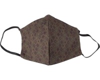 Wasbaar mondmasker, green kites motief, maat: heren, pak van 5 stuks