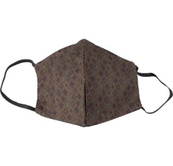 Wasbaar mondmasker, green kites motief, maat: heren, pak van 5 stuks