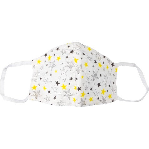 Masque lavable, motif stars, taille: enfants, paquet de 5 pièces