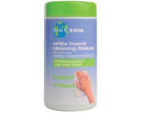 Bi-Office Earth-it Board Cleaning Cloths Pack of 100 Pieces