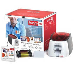 Badgy imprimante pour badges à l unité badgy100