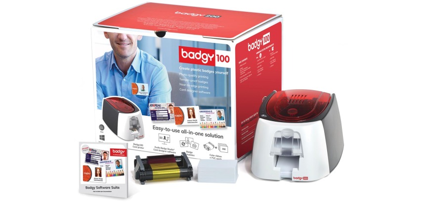 Badgy Drucker für Einzelbadges badgy100