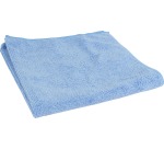 Microfiber cloth, 40 x 40 cm, blue, pack of 10 pieces