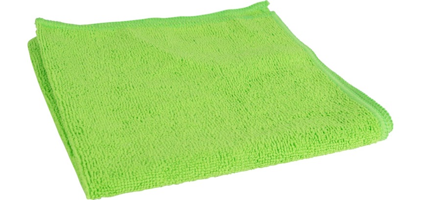 Microvezeldoek, ft 40 x 40 cm, groen, pak van 10 stuks