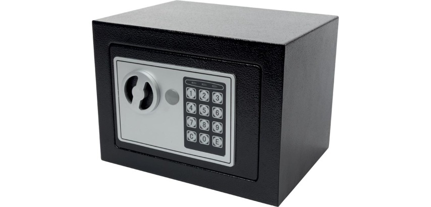 Toolland elektronischer Tresor, Öffnung und Schließung mit 3-8-stelligem Code