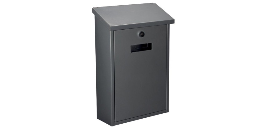 Perel Rio gray mailbox