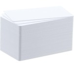 100 blank white cards, 0.50mm, for Badgy100 and Badgy200
