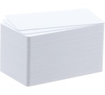 Badgy 100 cartes blanches en papier, 0,76mm, pour Badgy100 et Badgy200