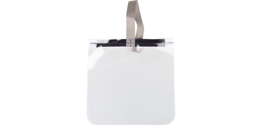 Bouclier facial de protection, transparent,ft 25 x 25 cm