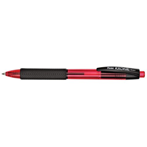 Pentel Kachiri stylo à bille de 0,7 mm rouge