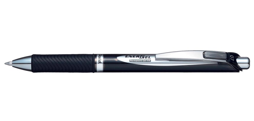 Pentel Energel gel ink roller BLP77, black