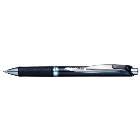 Pentel roller à encre gel Energel BLP77, bleu