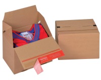 Colompac Eurobox Größe S, Format 195 x 145 x 140 mm, braun